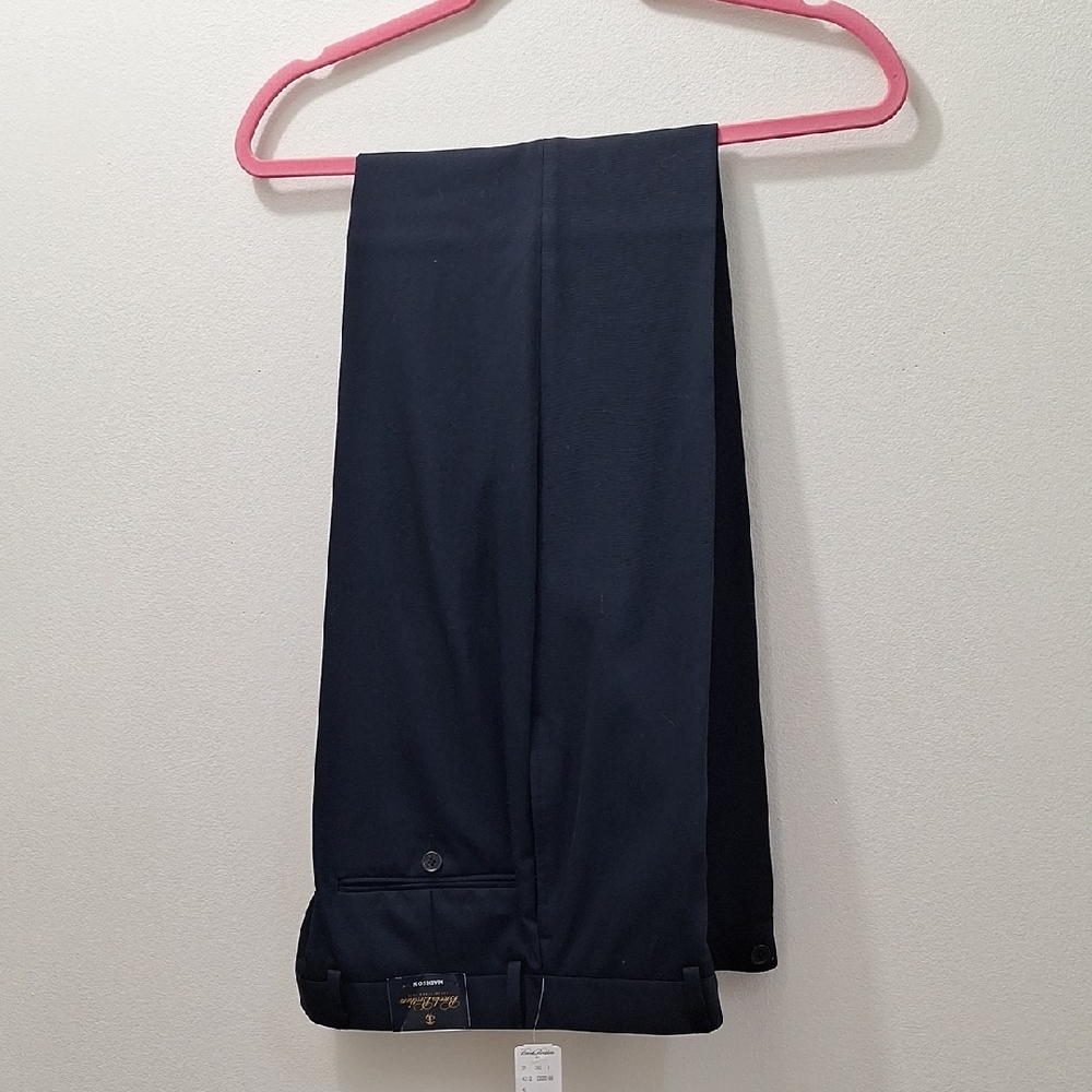 Brooks Brothers Madison  Navy Dress Pants W32 L30